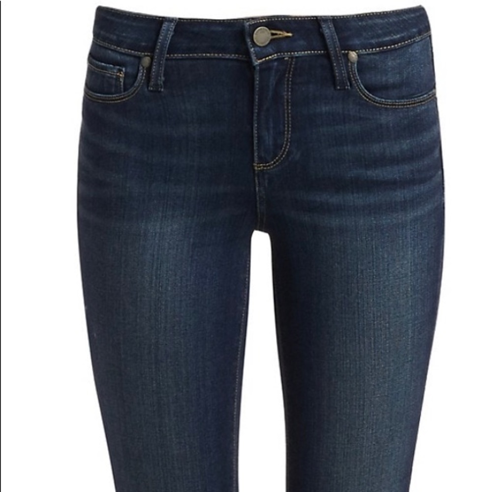 Verdugo Transcend Mid-Rise Ankle Skinny Jeans SZ 30